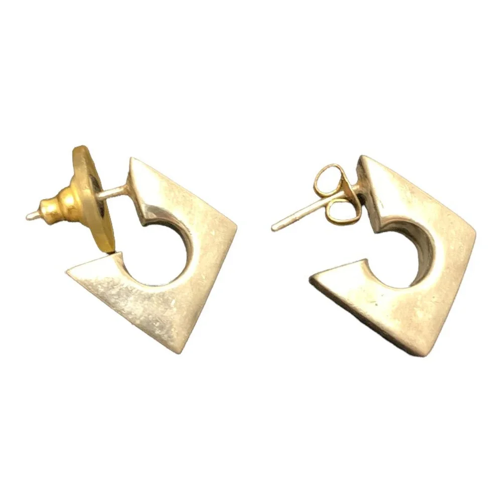 Silver Plated Earrings-Costume Jewelry - Picture 2 of 2